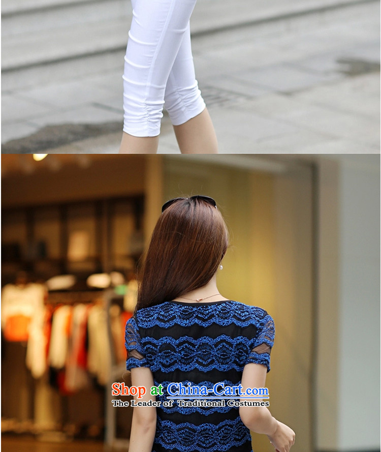 The lymalon lehmann thick, Hin thin 2015 Summer new Korean version of large numbers of ladies thick mm to increase short-sleeved T-shirt 3001 Blue XXXXL picture, prices, brand platters! The elections are supplied in the national character of distribution, so action, buy now enjoy more preferential! As soon as possible.