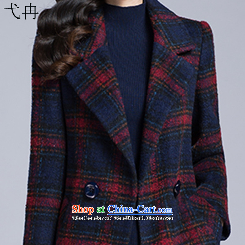 Cruise in the autumn of 2015, more new large for women in women's mother in the body of the decoration latticed N578 gross? coats of red XXXL, cruising more shopping on the Internet has been pressed.