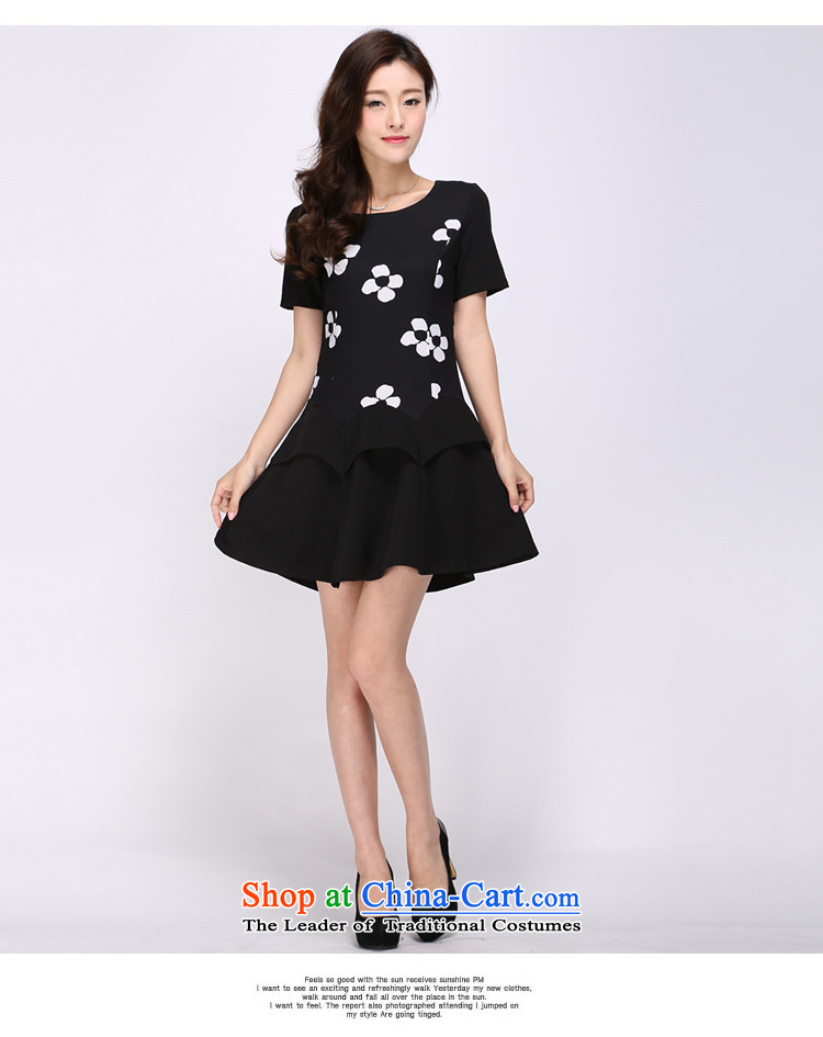 Luo Shani Flower Code women's summer 200 catties to xl thick, Hin thin, thick sister dresses 1117 Magic video thin black 3XL- stamp A swing video thin petticoats picture, prices, brand platters! The elections are supplied in the national character of distribution, so action, buy now enjoy more preferential! As soon as possible.