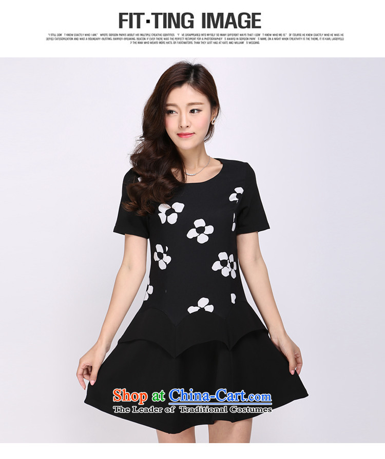 Luo Shani Flower Code women's summer 200 catties to xl thick, Hin thin, thick sister dresses 1117 Magic video thin black 3XL- stamp A swing video thin petticoats picture, prices, brand platters! The elections are supplied in the national character of distribution, so action, buy now enjoy more preferential! As soon as possible.