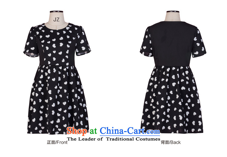 How large the Po Women 2015 Spring/Summer new Korean MM thick high back straight and tighten your abdomen small wrinkles black and white mahogany and video short-sleeved thin dresses Q1061 3XL black picture, prices, brand platters! The elections are supplied in the national character of distribution, so action, buy now enjoy more preferential! As soon as possible.