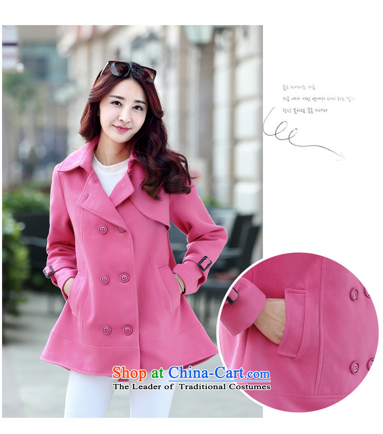 Micro-sa 2015 Autumn and load the new Fat MM larger women to increase gross Y1064 coat of what pink 2XL(140 catty -165 catty) Picture, prices, brand platters! The elections are supplied in the national character of distribution, so action, buy now enjoy more preferential! As soon as possible.