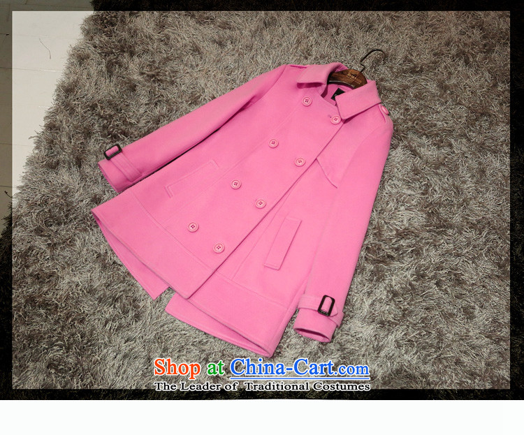 Micro-sa 2015 Autumn and load the new Fat MM larger women to increase gross Y1064 coat of what pink 2XL(140 catty -165 catty) Picture, prices, brand platters! The elections are supplied in the national character of distribution, so action, buy now enjoy more preferential! As soon as possible.