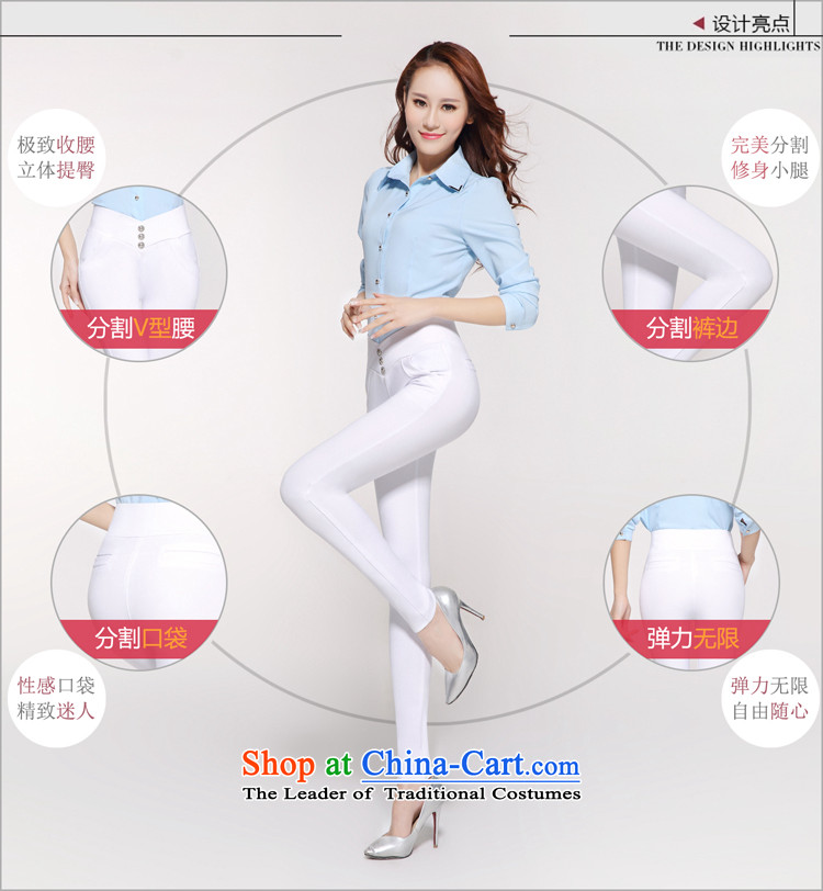 In accordance with the perfect spring 2015 the new Korean Top Loin of detained video large thin stretch leisure castor trousers Sau San female Y2098 Black XL Photo trousers, prices, brand platters! The elections are supplied in the national character of distribution, so action, buy now enjoy more preferential! As soon as possible.