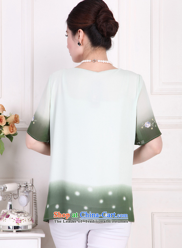 The sea route take the Korean short-sleeved round-neck collar middle-aged casual shirts large wild 5G4105 GREEN XL Photo, prices, brand platters! The elections are supplied in the national character of distribution, so action, buy now enjoy more preferential! As soon as possible.