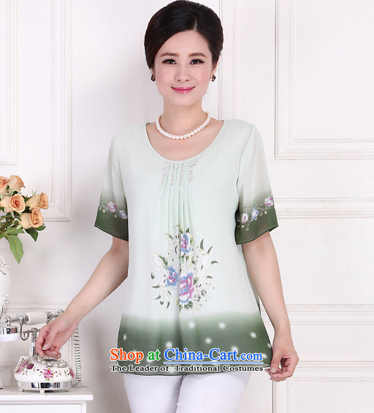 The sea route take the Korean short-sleeved round-neck collar middle-aged casual shirts large wild 5G4105 GREEN XL Photo, prices, brand platters! The elections are supplied in the national character of distribution, so action, buy now enjoy more preferential! As soon as possible.