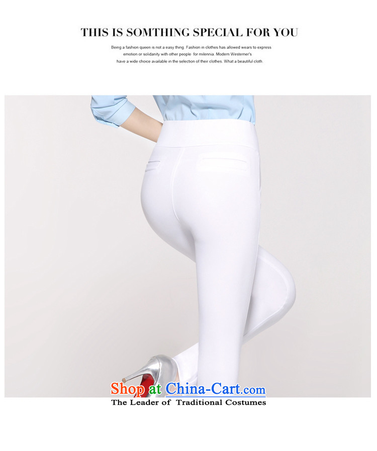 Flower to Isabelle 2015 spring outfits forming the routed thick MM pants to thin thin castor trousers graphics, large ladies pants D1603 white S picture, prices, brand platters! The elections are supplied in the national character of distribution, so action, buy now enjoy more preferential! As soon as possible.