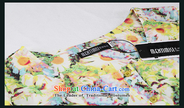 Overgrown Tomb economy honey silk spring and summer 2015 new to increase women's code and stylish long-sleeved shirt stamp chiffon 1668 Yellow larger 4XL 175 around 922.747 picture, prices, brand platters! The elections are supplied in the national character of distribution, so action, buy now enjoy more preferential! As soon as possible.