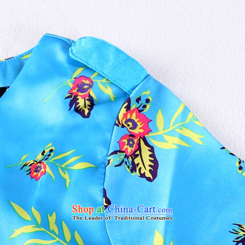 Overgrown Tomb economy honey silk spring and summer 2015 NEW TO XL Women Korean thick MM stylish Embroidery Stamp dresses 2663 large blue 5XL Code 200, Overgrown Tomb economy around 922.747 Wire (MENTIMISI honey) , , , shopping on the Internet