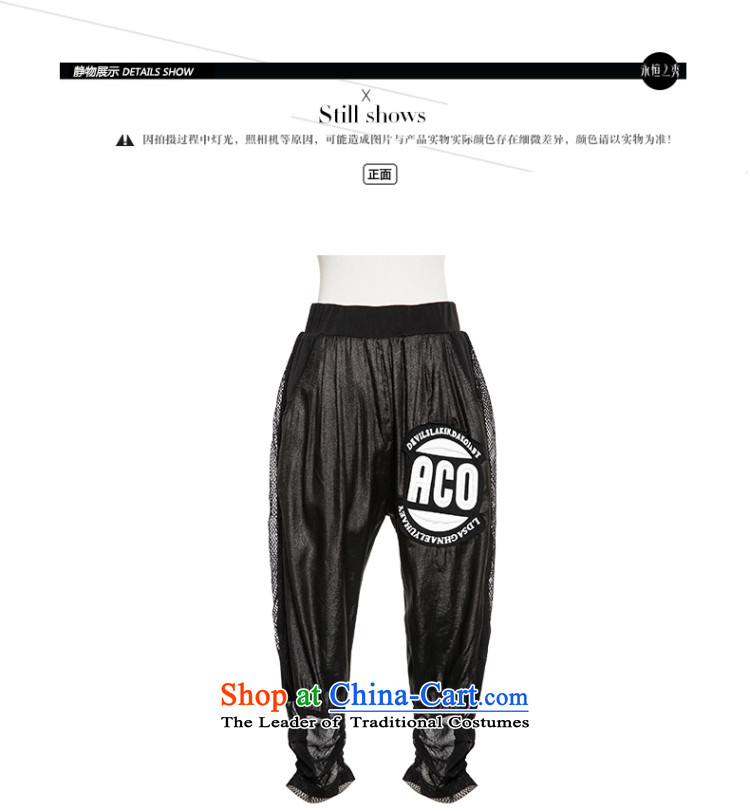 The Eternal-soo to xl female Capri thick sister 2015 Spring/Summer thick, Hin thin, to intensify the stamp in High Fashion letters trousers leisure pants 4XL Photo, prices, brand platters! The elections are supplied in the national character of distribution, so action, buy now enjoy more preferential! As soon as possible.