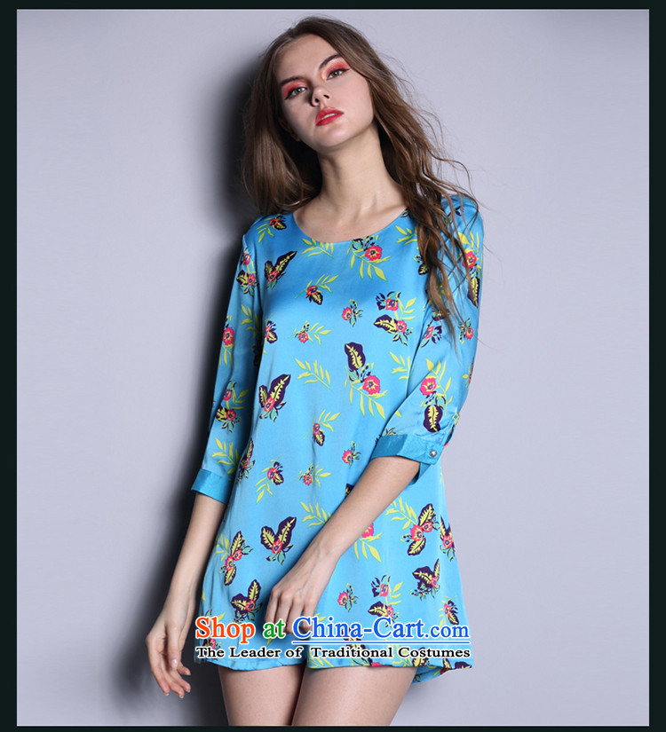 So clearly to xl female thick mm spring/summer 2015, replacing the Korean version of SISTER thick cuff stamp chiffon dresses loose 2663 large blue code XXL around 922.747 140 pictures, prices, brand platters! The elections are supplied in the national character of distribution, so action, buy now enjoy more preferential! As soon as possible.