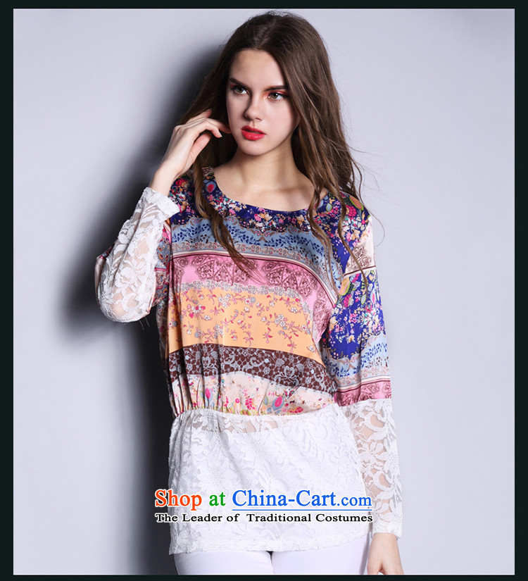 So clearly to xl female thick MM spring and autumn 2015 Western new boxed stylish stamp T-shirt chiffon shirt picture color large code XXL around 922.747 140 pictures, prices, brand platters! The elections are supplied in the national character of distribution, so action, buy now enjoy more preferential! As soon as possible.