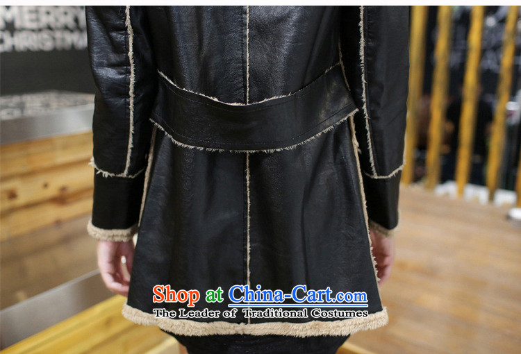 The first declared western trendy economy code women new autumn and winter Fat MM to intensify the long leather jacket coat C2111/ female black 4XL 165- around 922.747 175 pictures, prices, brand platters! The elections are supplied in the national character of distribution, so action, buy now enjoy more preferential! As soon as possible.