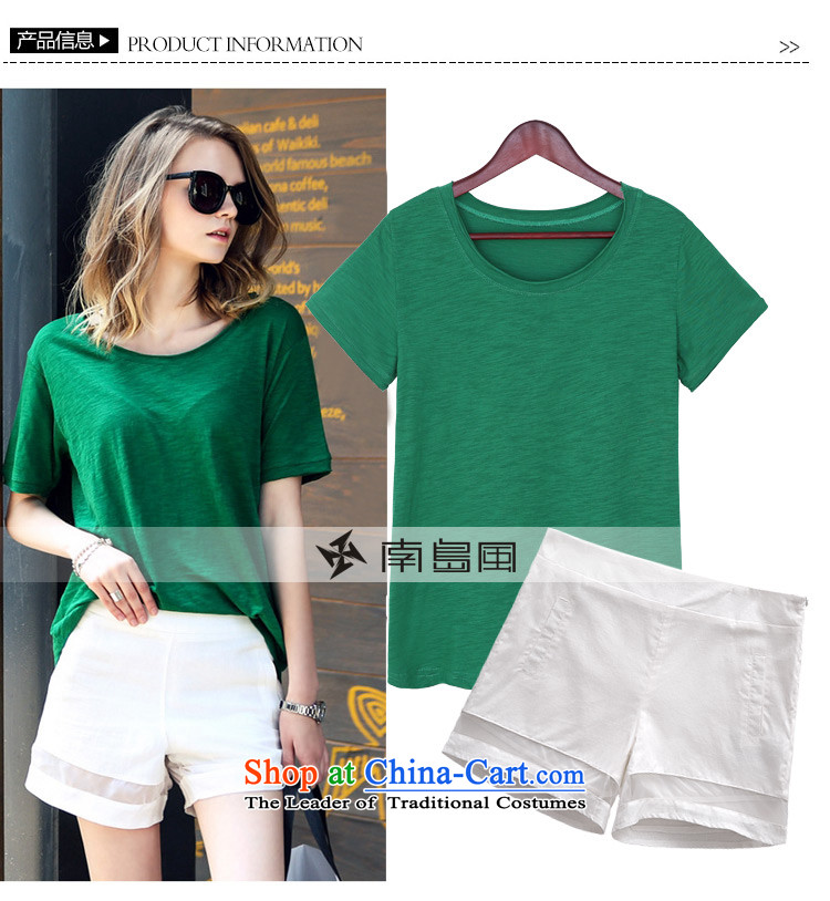 O Ya-ting 2015 large female thick mm Summer Package new short-sleeved T-shirt to increase female 56.16 picture color shorts 3XL 145-165 recommends that you catty picture, prices, brand platters! The elections are supplied in the national character of distribution, so action, buy now enjoy more preferential! As soon as possible.