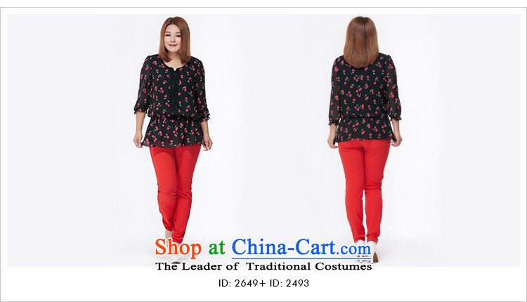 To increase the number MSSHE female chiffon Netherlands New Summer 2015 STAMP T-shirt with round collar chiffon Netherlands 2649 Black  XL Photo, prices, brand platters! The elections are supplied in the national character of distribution, so action, buy now enjoy more preferential! As soon as possible.