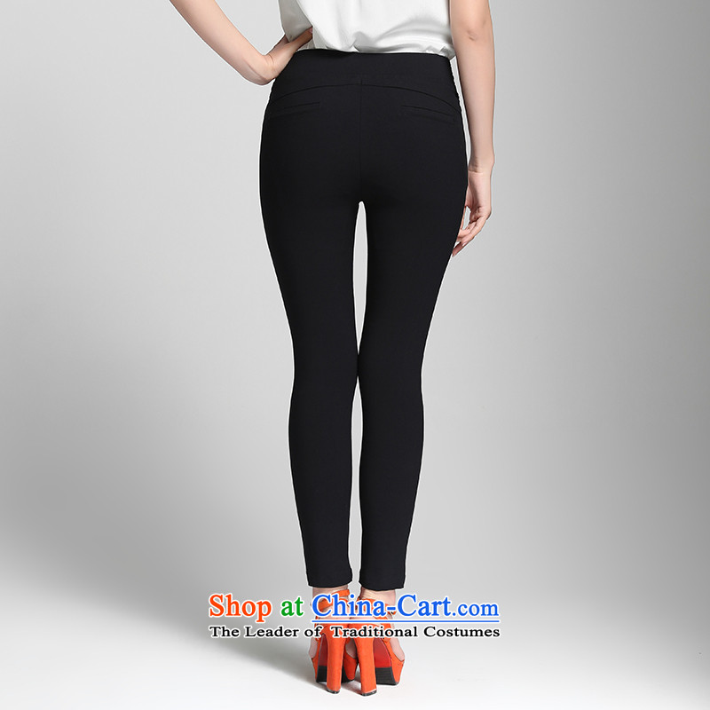 The former Yugoslavia Migdal Code women 2015 Summer new mm thick smart casual relaxd 9 black 3XL, 952091762 trousers Yugoslavia Mak , , , shopping on the Internet