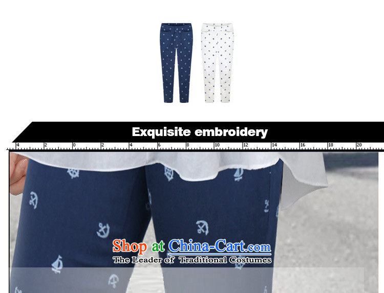 O Ya-ting spring and autumn 2015 new to increase women's code thick mm Elasticated Waist Trousers children of 9 to 560 Blue 3XL 145-165 recommends that you catty picture, prices, brand platters! The elections are supplied in the national character of distribution, so action, buy now enjoy more preferential! As soon as possible.