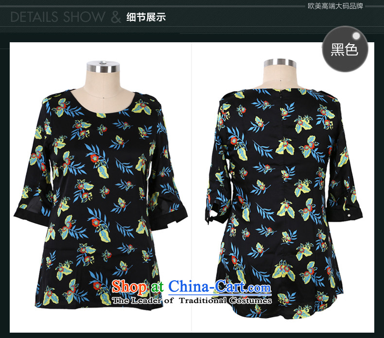 Overgrown Tomb economy honey silk European Summer 2015 site new western stamp Sau San video thin thick MM short skirts larger dresses S2663 black XXL picture, prices, brand platters! The elections are supplied in the national character of distribution, so action, buy now enjoy more preferential! As soon as possible.