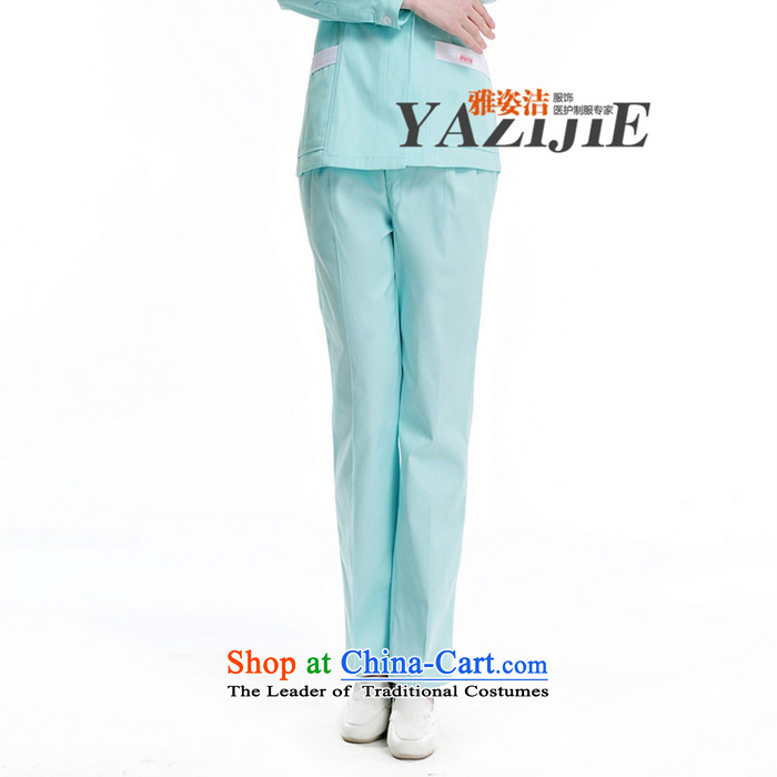 Hazel White trousers nurse plumbing pink blue green full elastic nurse uniform pants white gowns doctors trousers internship toiletries ladies pants throughout the elastic waist white winter clothing M picture, prices, brand platters! The elections are supplied in the national character of distribution, so action, buy now enjoy more preferential! As soon as possible.