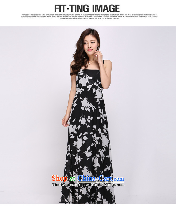 Luo Shani Flower Code women's dresses thick sister summer to XL Graphics thin, The chiffon long skirt 1,136 Bosnian dress 6XL pattern picture, prices, brand platters! The elections are supplied in the national character of distribution, so action, buy now enjoy more preferential! As soon as possible.