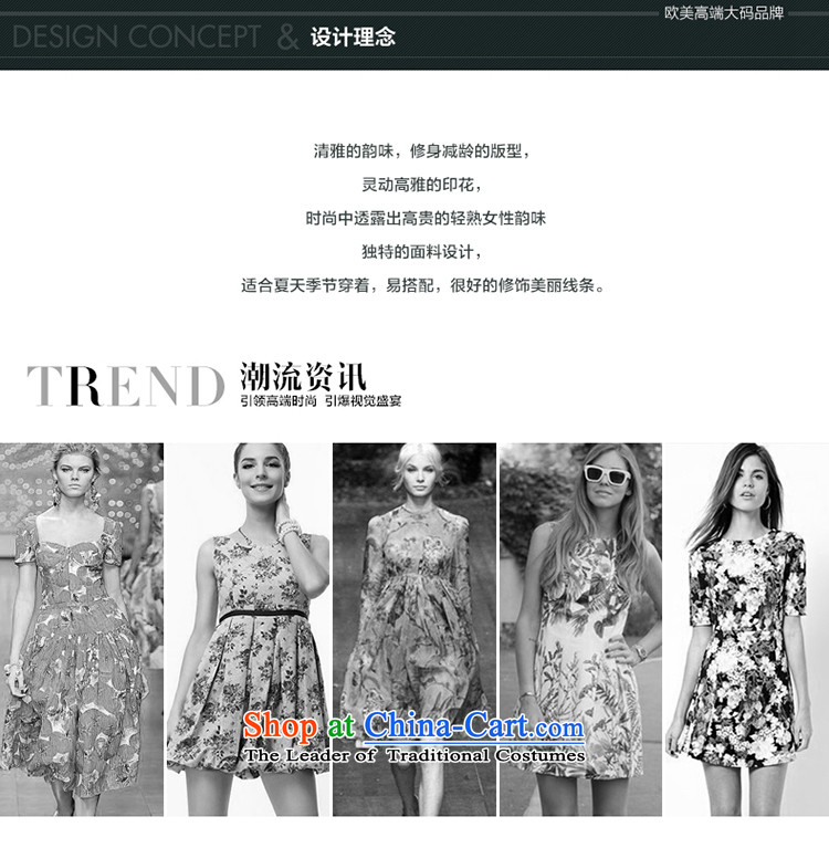 Overgrown Tomb economy honey silk European Summer 2015 site new western sweet large stamp chiffon dresses short skirts skirts S1612 SUIT XXL picture, prices, brand platters! The elections are supplied in the national character of distribution, so action, buy now enjoy more preferential! As soon as possible.