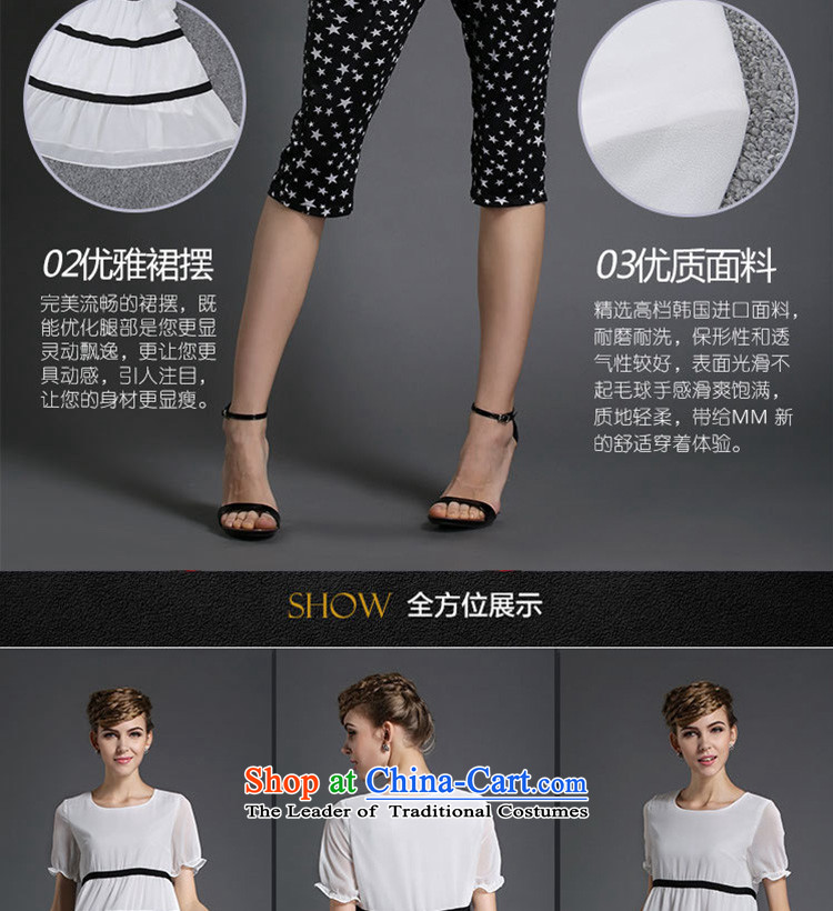 Replace spring 2015 zhuangting ting new high-end western thick mm larger women to increase short-sleeved T-shirt chiffon 1839 White XXL picture, prices, brand platters! The elections are supplied in the national character of distribution, so action, buy now enjoy more preferential! As soon as possible.