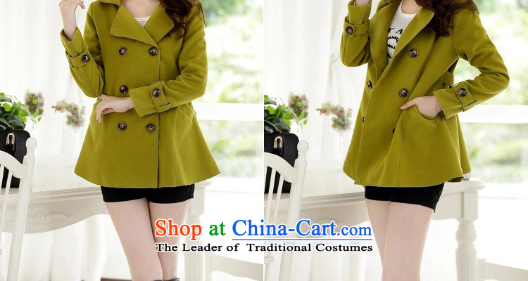 Maximum number of ladies meiby to intensify the autumn and winter new Korean citizenry elegant thick a wool coat jacket in gross? Long Large cloak and color 2XL PHOTO 926, prices, brand platters! The elections are supplied in the national character of distribution, so action, buy now enjoy more preferential! As soon as possible.