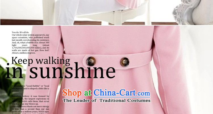 Maximum number of ladies meiby to intensify the autumn and winter new Korean citizenry elegant thick a wool coat jacket in gross? Long Large cloak and color 2XL PHOTO 926, prices, brand platters! The elections are supplied in the national character of distribution, so action, buy now enjoy more preferential! As soon as possible.