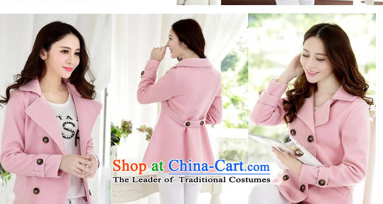 Maximum number of ladies meiby to intensify the autumn and winter new Korean citizenry elegant thick a wool coat jacket in gross? Long Large cloak and color 2XL PHOTO 926, prices, brand platters! The elections are supplied in the national character of distribution, so action, buy now enjoy more preferential! As soon as possible.