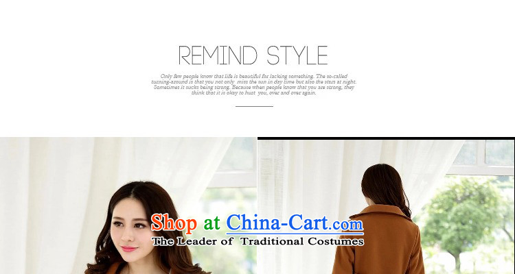 Maximum number of ladies meiby to intensify the autumn and winter new Korean citizenry elegant thick a wool coat jacket in gross? Long Large cloak and color 2XL PHOTO 926, prices, brand platters! The elections are supplied in the national character of distribution, so action, buy now enjoy more preferential! As soon as possible.