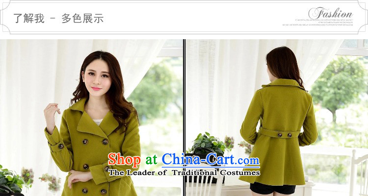 Maximum number of ladies meiby to intensify the autumn and winter new Korean citizenry elegant thick a wool coat jacket in gross? Long Large cloak and color 2XL PHOTO 926, prices, brand platters! The elections are supplied in the national character of distribution, so action, buy now enjoy more preferential! As soon as possible.