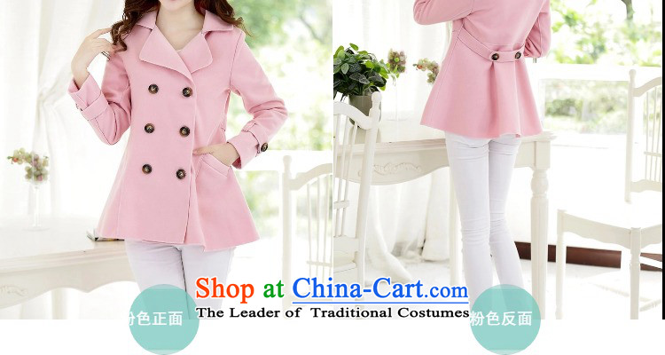 Maximum number of ladies meiby to intensify the autumn and winter new Korean citizenry elegant thick a wool coat jacket in gross? Long Large cloak and color 2XL PHOTO 926, prices, brand platters! The elections are supplied in the national character of distribution, so action, buy now enjoy more preferential! As soon as possible.