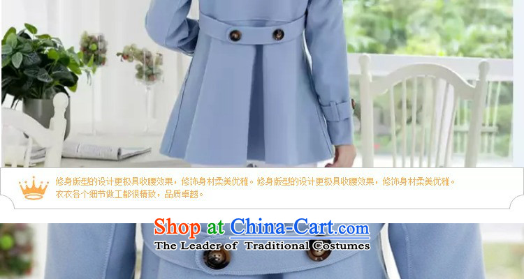 Maximum number of ladies meiby to intensify the autumn and winter new Korean citizenry elegant thick a wool coat jacket in gross? Long Large cloak and color 2XL PHOTO 926, prices, brand platters! The elections are supplied in the national character of distribution, so action, buy now enjoy more preferential! As soon as possible.