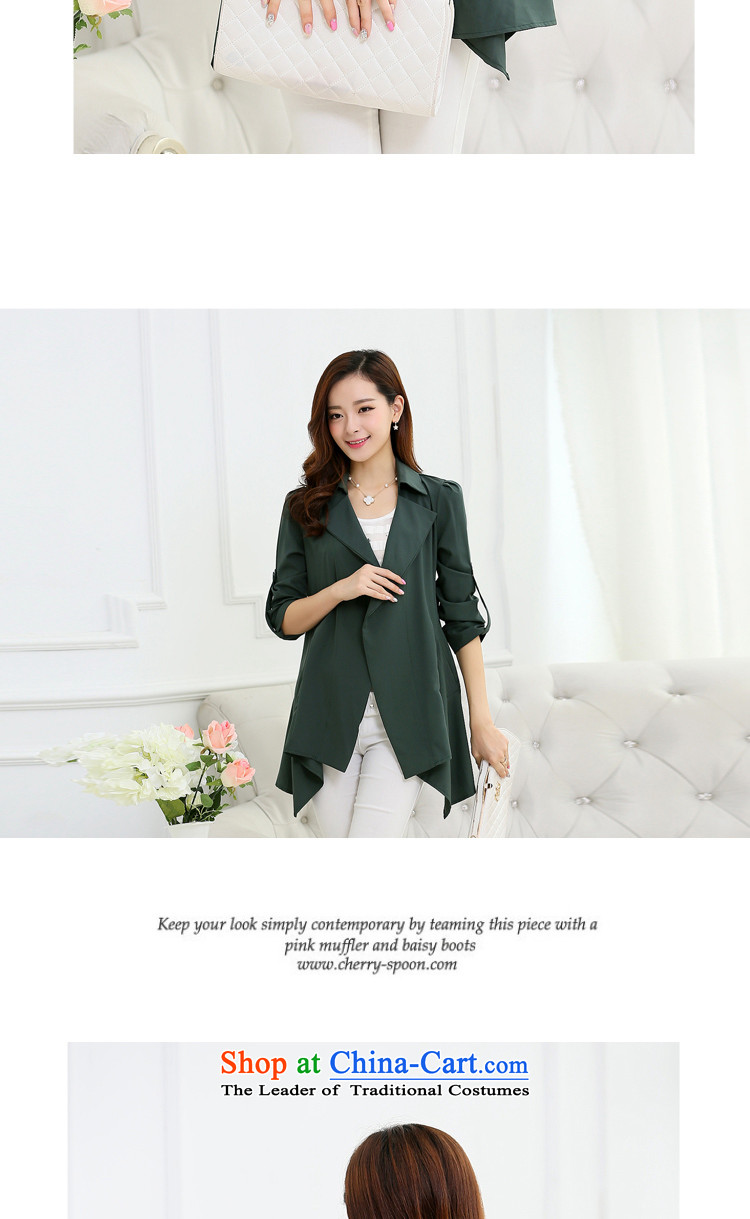 Of the new large meiby female Sleek and versatile Sleek and versatile large new thin coat of Korean leisure jacket light jacket Sau San 9150 Black pictures, prices, brand platters! The elections are supplied in the national character of distribution, so action, buy now enjoy more preferential! As soon as possible.