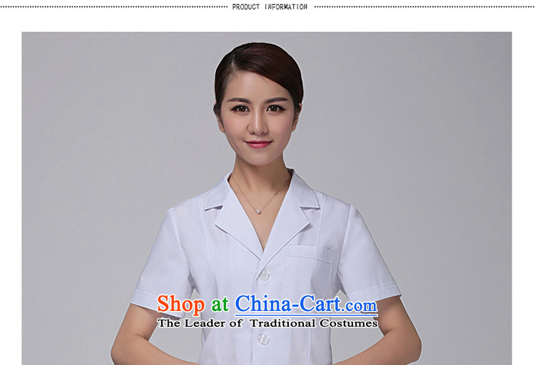 Ducept Nga summer short-sleeved doctor service white gowns male nurses service pharmacies dental uniforms lab coat white with waistband female S picture, prices, brand platters! The elections are supplied in the national character of distribution, so action, buy now enjoy more preferential! As soon as possible.