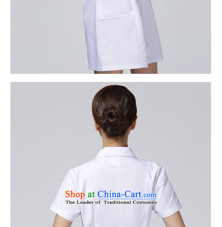 Ducept Nga summer short-sleeved doctor service white gowns male nurses service pharmacies dental uniforms lab coat white with waistband female S picture, prices, brand platters! The elections are supplied in the national character of distribution, so action, buy now enjoy more preferential! As soon as possible.