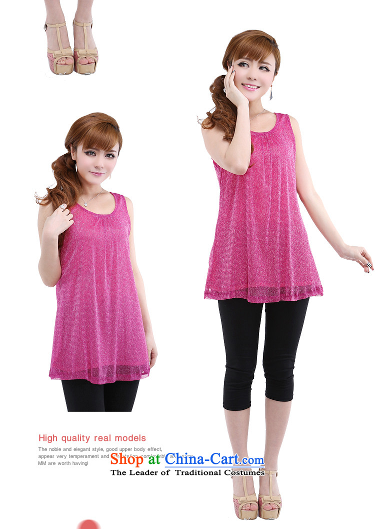 Luo Shani flower girl thick sister code vest summer new to increase the number of women's centers, forming the basis of the video thin clothes KIP 3100 6XL purple picture, prices, brand platters! The elections are supplied in the national character of distribution, so action, buy now enjoy more preferential! As soon as possible.