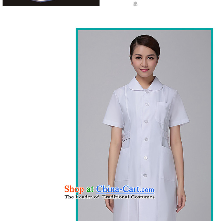 Ducept Nga summer short-sleeve female doctors serving nurse uniform internship white gowns lab coat uniform white - Women pharmacies XXXL picture, prices, brand platters! The elections are supplied in the national character of distribution, so action, buy now enjoy more preferential! As soon as possible.