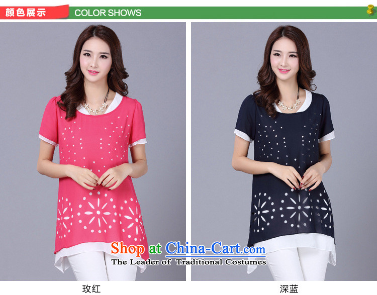 Van Gogh's large Greek Women 2015 Summer new Korean Ladies casual double-collar short-sleeve shirt thick sister chiffon women forming the Netherlands lace 3.8 and Red XL Photo, prices, brand platters! The elections are supplied in the national character of distribution, so action, buy now enjoy more preferential! As soon as possible.