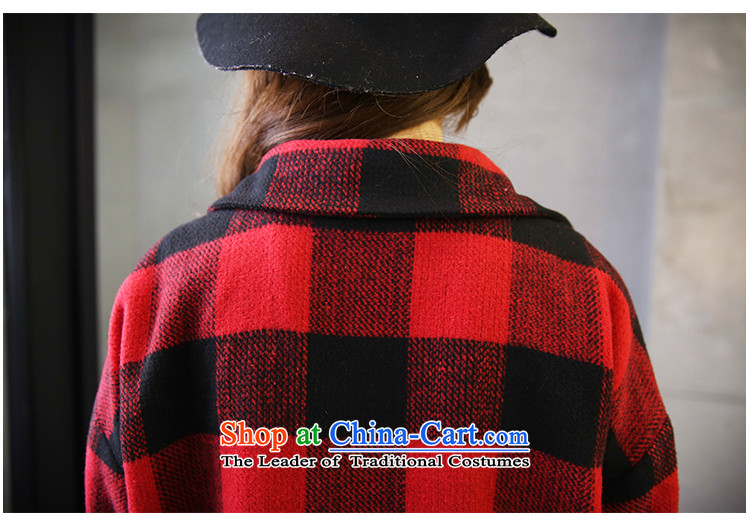 Maximum number of ladies 2015 Korean Spring New thick mm thin in a very casual graphics long grid shirt jacket female Red Grid XL pre-sale 4.6, picture, prices, brand platters! The elections are supplied in the national character of distribution, so action, buy now enjoy more preferential! As soon as possible.