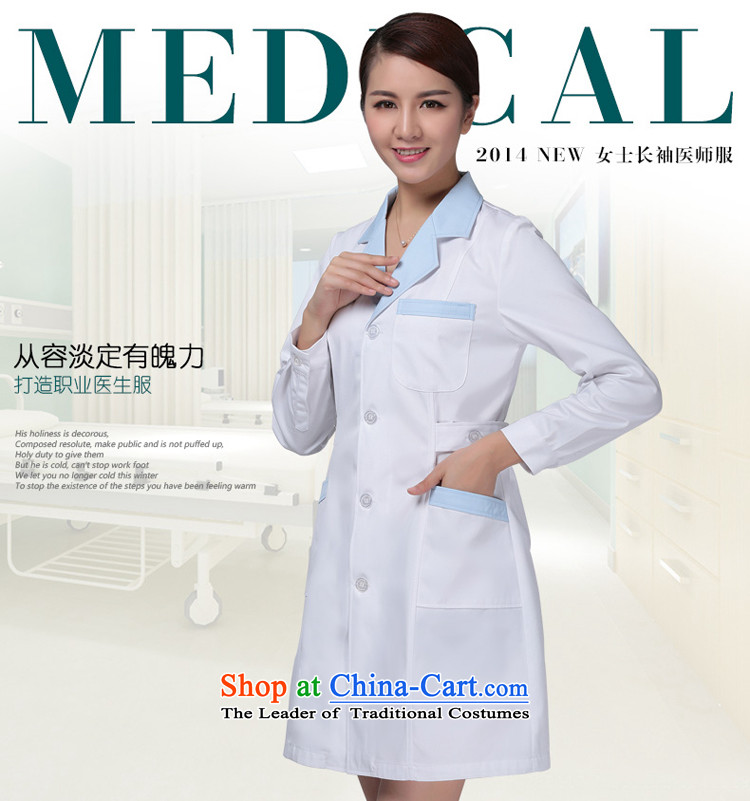 Ducept Nga Fall/Winter Collections long-sleeved male doctors to serve women interns white gowns nurse uniform white uniforms work pharmacies XXL picture, prices, brand platters! The elections are supplied in the national character of distribution, so action, buy now enjoy more preferential! As soon as possible.