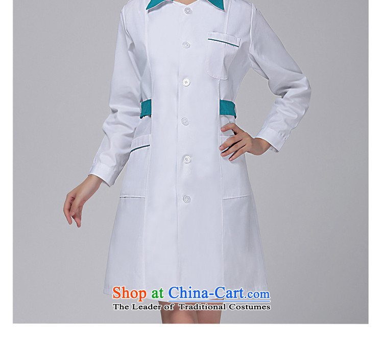 Ducept Nga winter clothing long-sleeved pharmacies Doctors serving women environmental antimicrobial white gowns medical import nurse uniform email white green package for long-Sleeve - Female Tsim M picture, prices, brand platters! The elections are supplied in the national character of distribution, so action, buy now enjoy more preferential! As soon as possible.