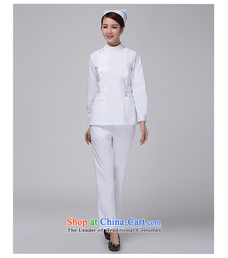 Ducept Nga winter split long-sleeved nurse uniform dental oral doctors working dress female ICU Medical Beauty Service Kit L photo white, prices, brand platters! The elections are supplied in the national character of distribution, so action, buy now enjoy more preferential! As soon as possible.