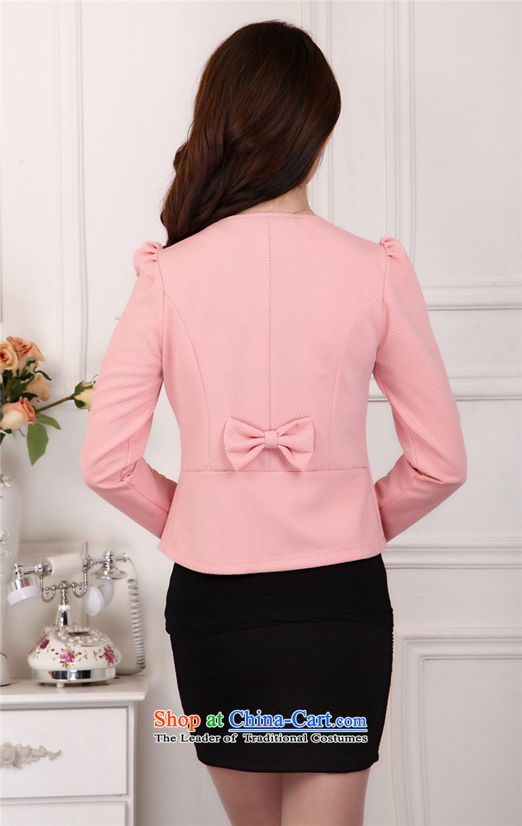 The sea route take the Korean version of the exquisite Plate flower Foutune of video in a small business suit general thin OL vocational larger jacket 5B2803 red-orange 5XL picture, prices, brand platters! The elections are supplied in the national character of distribution, so action, buy now enjoy more preferential! As soon as possible.