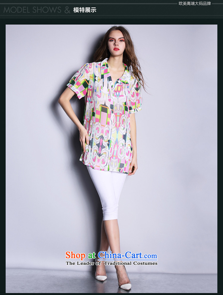 The Director of the Europe and the sister to thick xl female thick mm Summer 2015 Korean short-sleeved shirt that chiffon long thin 1680 picture color Large 5XL code around 922.747 200 pictures, prices, brand platters! The elections are supplied in the national character of distribution, so action, buy now enjoy more preferential! As soon as possible.