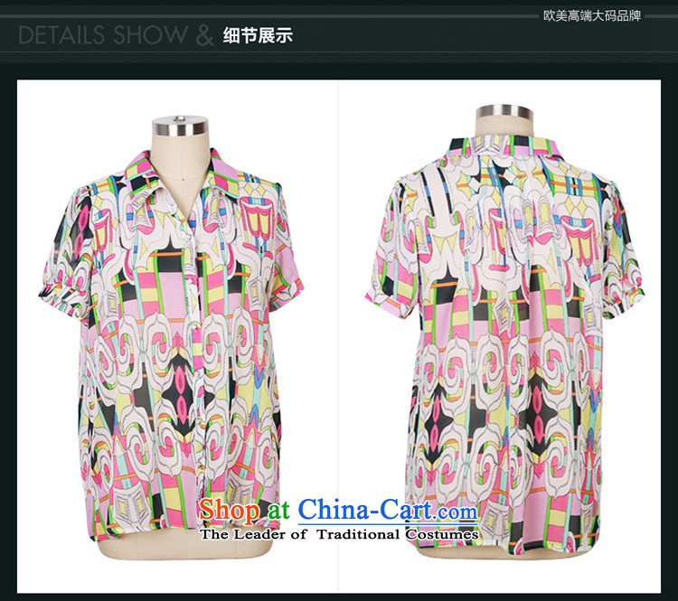 Overgrown Tomb economy honey population by 2015 Summer new xl female Korean modern stamp lapel short-sleeved shirt large floral 1680 4XL 175 around 922.747 picture, prices, brand platters! The elections are supplied in the national character of distribution, so action, buy now enjoy more preferential! As soon as possible.
