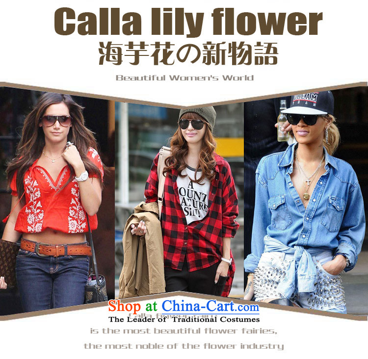 The sea route take the Korean version of the new video thin small for 0700. Embroidered color lace loose cotton clothes summer code female shirt 5D1073 retro dark blue 2XL Photo, prices, brand platters! The elections are supplied in the national character of distribution, so action, buy now enjoy more preferential! As soon as possible.