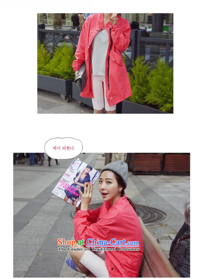 The sum of the   spring 2015 Korean version of large numbers of ladies thick mm Foutune of video thin coat leisure drawcord in Long Hoodie 200 catties can be wearing a red L picture, prices, brand platters! The elections are supplied in the national character of distribution, so action, buy now enjoy more preferential! As soon as possible.