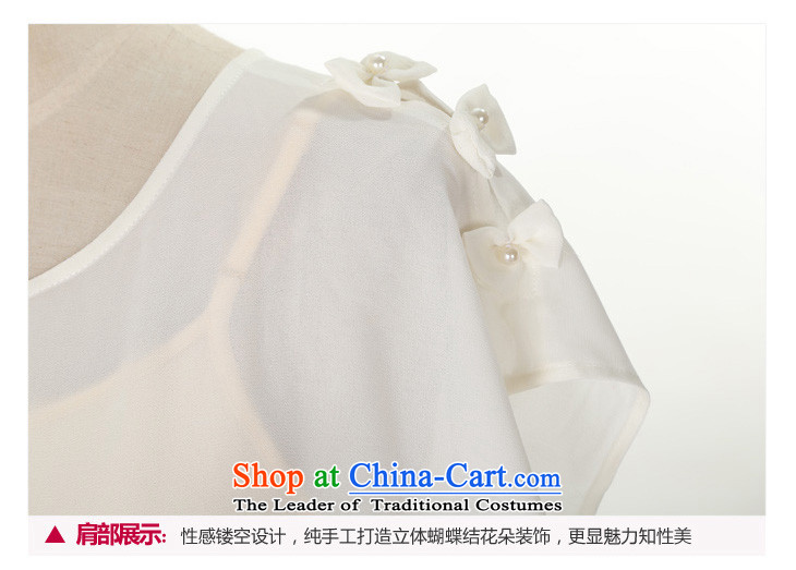 C.o.d. package mail us of thick npc long skirt 2015 new summer fresh two kits chiffon dresses streaks stamp short-sleeved shirts White M female approximately 90-110 catty picture, prices, brand platters! The elections are supplied in the national character of distribution, so action, buy now enjoy more preferential! As soon as possible.