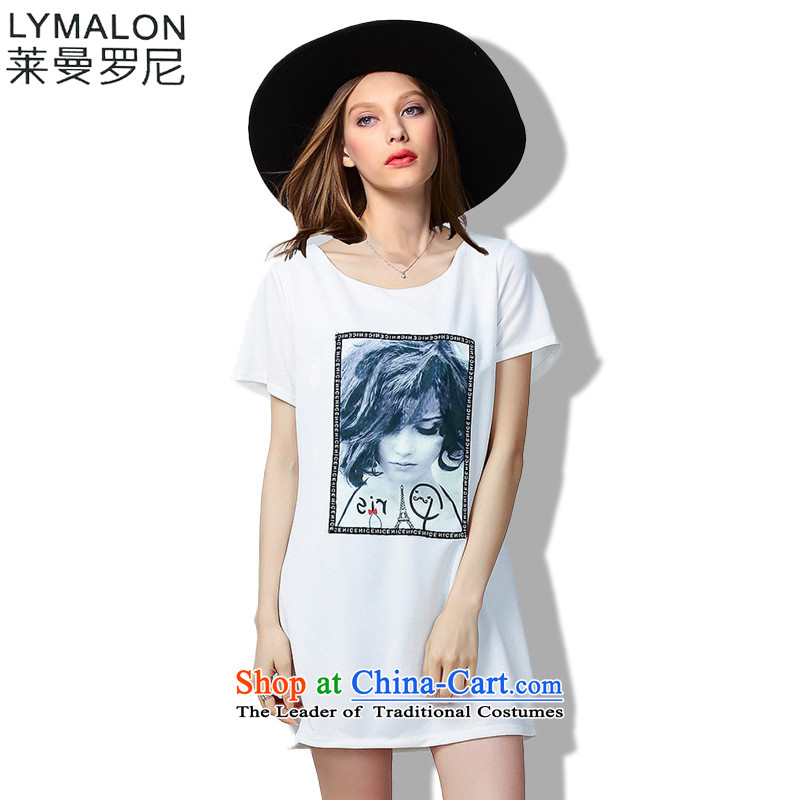 The lymalon lehmann thick, Hin thin Summer 2015 mm thick large wild women to loose short-sleeved dresses 60733 Black XL, Sulaiman Ronnie (LYMALON) , , , shopping on the Internet